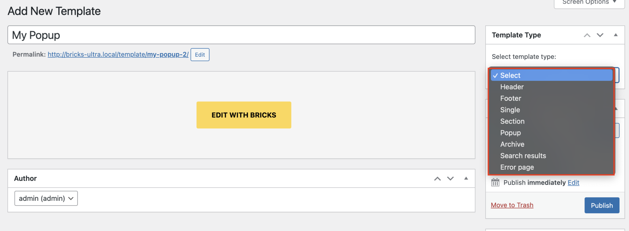 How to Create a Popup using Bricks Builder - Bricks Ultra