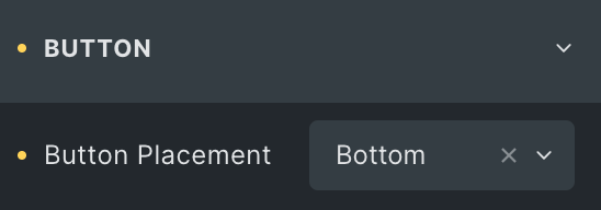 Unfold (Nestable): Button Placement Settings
