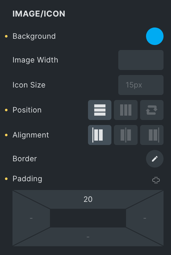 Image Hotspot: Tooltip Image/Icon Style Settings