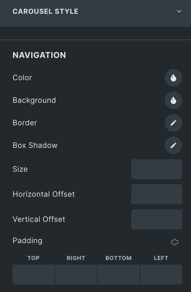 Video Gallery: Carousel Style Settings(Navigation)
