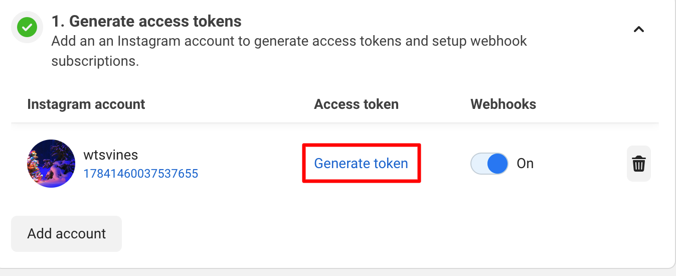 Instagram Access Token: Generate Token