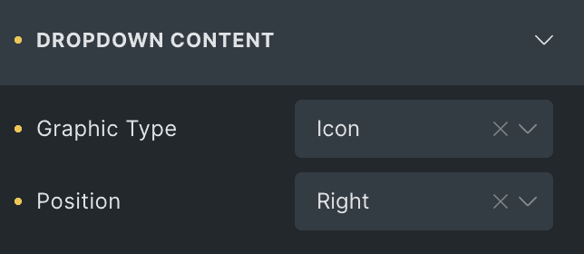 Add to Calendar: Dropdown Content Settings