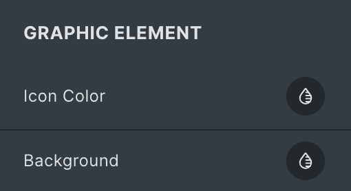 Image Accordion: Graphic Element Settings