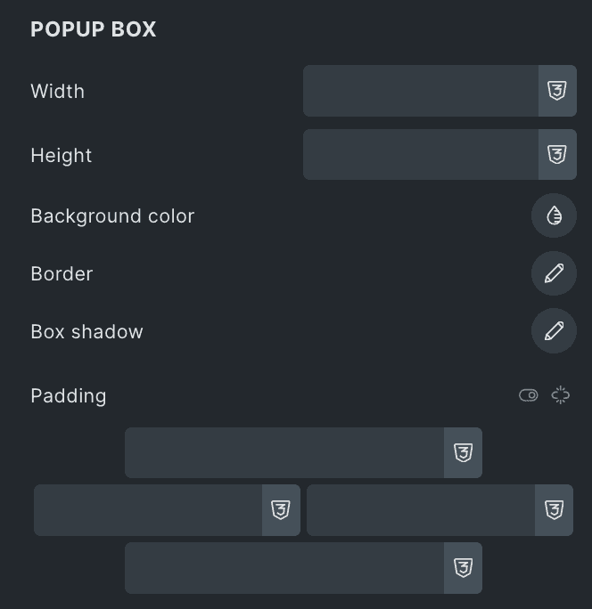 Woo Product Review: Popup Box Styling Settings