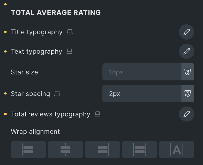 Woo Product Review: Total Average Rating Settings