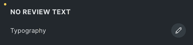 Woo Product Review: No Reviews Text Styling Settings